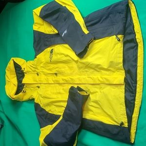 The North Face Summit Series Men's Yellow and Black Jacket